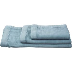 VTWonen Cuddle - Handdoek - 60x110 cm - Blue