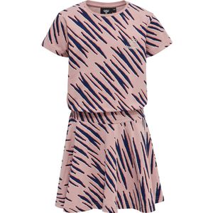 Hummel - hmlAMELIA DRESS - Jurk - Jersey - Biologisch Katoen - Korte Mouwen