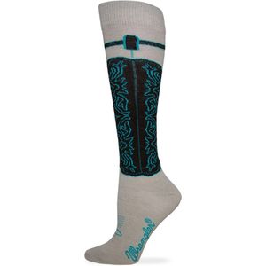 paardrij/ western kousen beige bruin