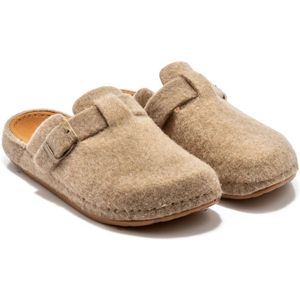 Berussa - Twigy Tuana - Unisex - Huispantoffels - Sloffen - Warme Vilten Pantoffels met Gesp - Anti Slip - 36/40