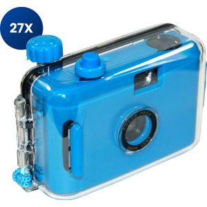CaptainXL Wegwerpcamera - Waterdicht - 27 Foto's - Blauw