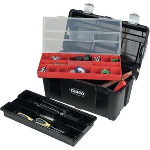 Raaco Gereedschapskist DIY, zwart/geel T31 445x230x235