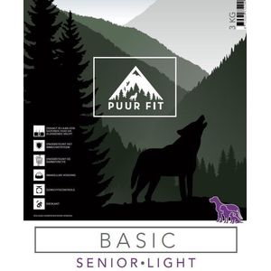 Puur Fit Basic - Hondenvoer - Senior & Light - 3 kilo