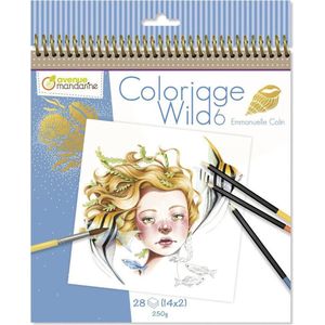Coloriage Wild 6 - Emmanuelle Colin - Kleurboek voor volwassenen