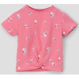 S.Oliver T-shirt met Geknoopt Detail in Diverse Kleuren voor Dames