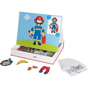 Goki Dress-up magnet game, boy