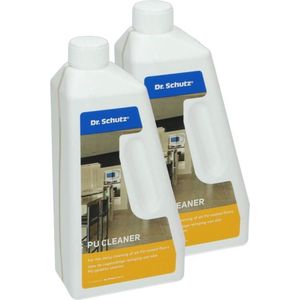 Dr. Schutz PU Reiniger | Milde PVC Vloer Reiniger | Voordeelverpakking 2 x 750 ml