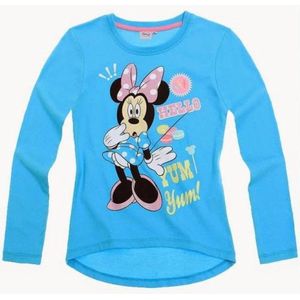 Disney Minnie Mouse longsleeve - blauw - maat 92