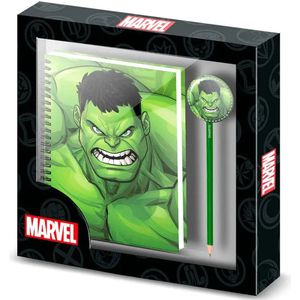 Marvel Hulk - Diary with Pen - Gift Set - Geschenkset - Dagboek met pen