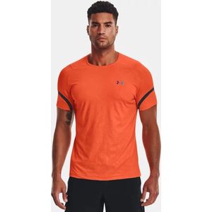 Under Armour Rush 2.0 Emboss SS-ORG - Maat LG
