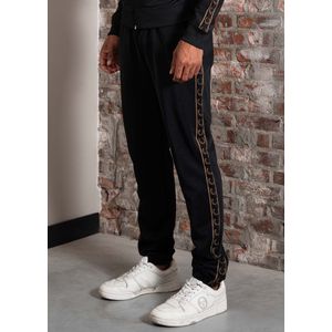 Fred Perry Contrast tape track pant - black shaded stone