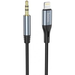 Hoco Aux naar Lightning Kabel - 1 meter