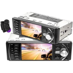 Bluetooth Autoradio met GPS Navigatie, 4.1 inch LCD-scherm, WIFI Multimedia Mp5-speler met 2 Afstandsbedieningen, FM Radio en Ondersteuning voor TF-kaart
