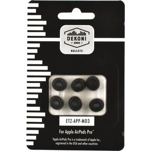 Dekoni Audio Bulletz for Apple AirPods Pro Medium / 3 Pack