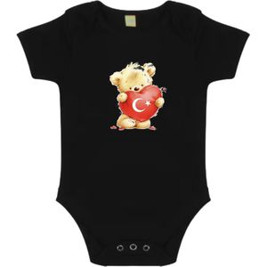 Baby romper Turkije | Turkey |Turkse vlag| baby turkije | 3 -6 maanden