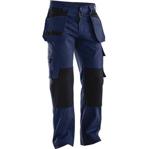 Jobman 2312 Trousers Cotton HP 65231210 - Navy/Zwart - D084