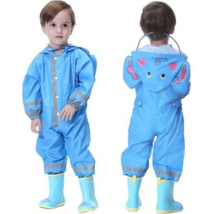 Waterdichte regenpak met capuchon voor kinderen (3-10 jaar)