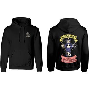 The Nightmare Before Christmas Halloween Town Hoodie NBX08919HSB Black-S