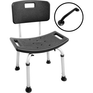 Douchekruk - in hoogte verstelbaar – shoer chair bath chair douchestoel - rechthoekig - douchestoel voor senioren