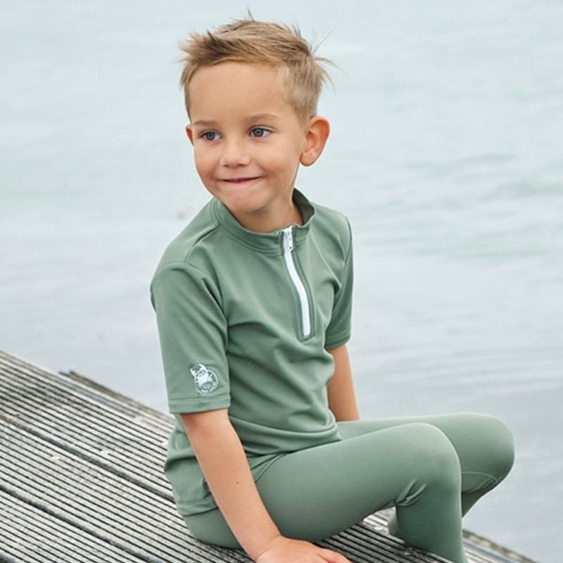 Petit Crabe - Max - Zwemtop - Army - UV50+