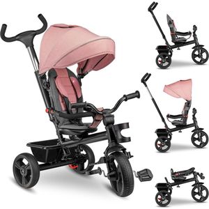 Driewieler Met Duwstang - Duwstang Kinderfiets - Baby Fiets - Fiets Met Duwstang - Driewieler Met Duwstang Jongen