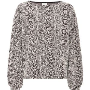 Ichi - Ihoelly - Gebreide Trui - Coffee Bean/Birch - Dames