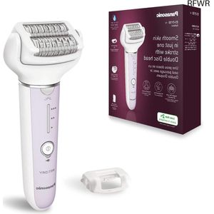 RFWR® NAT EN DROOG EPILEERAPPARAAT MET FLEXIBELE KOP EN DUBBELE SCHIJVEN