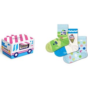 Happy Socks kids giftbox 3P sokken ice cream multi