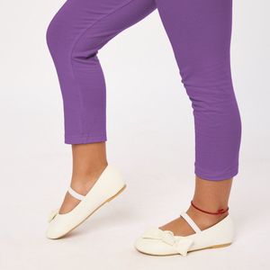 Merry Style MS-MS10-131-LE Meisjes Leggings - Sport - Vrijetijdsbroek - Lang- Viscose - Sporbroek - Yogabroek - Paars - 134