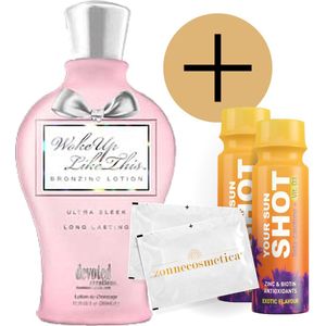 Devoted Creations - Woke up like this + 2 Your Sun Shots + 2 Verfrissingsdoekjes