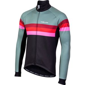 Nalini Fietsjack Heren Groen Zwart - AIW CRIT WARM JACKET 2.0 WINTER JACKET GREEN/BLACK - M