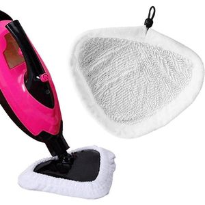 Allecto plus - Set van 6 Microvezel Stoomdweilpads voor Stoom Mops - Wasbare Vervangende Pads met Reinigingsdoek.
