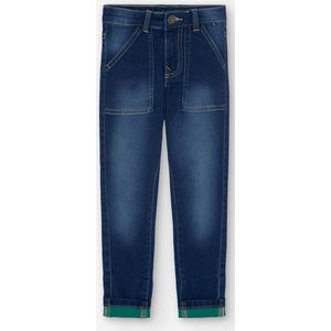 Boboli - Stretch Denim Broek - Blauw - 7 Years - Jongens