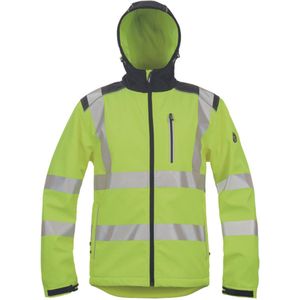Cerva KNOXFIELD HVPS softshell jas 03010559 - Geel - XL