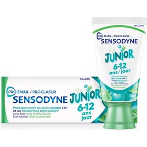 Sensodyne Pro-Email Junior - Tandpasta - 6-12 jaar