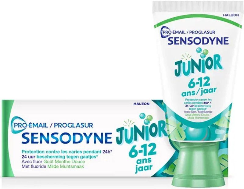 Sensodyne Pro-Email Junior - Tandpasta - 6-12 jaar