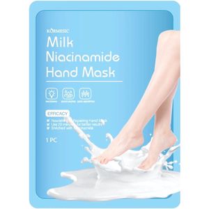 Milk Niacinamide Voetmasker / Revitaliserend voetmasker met melkextract en niacinamide 1 paar