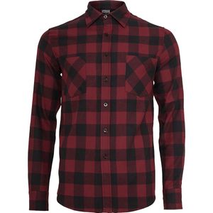 Urban Classics Checked Flannel Heren Flanellen overhemd - XXL