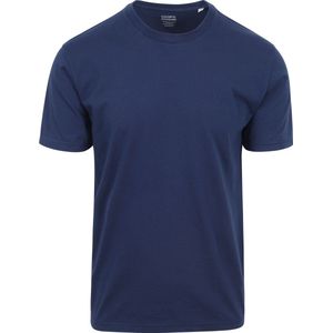 Colorful Standard - T-shirt Royal Blauw - Heren - Maat M - Regular-fit