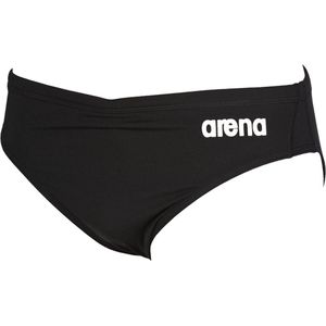 Arena Solid Brief  Zwembroek - Maat one size  - Mannen - zwart Maat 4: 80 cm