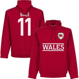 Wales Bale 11 Team Hooded Sweater - XL