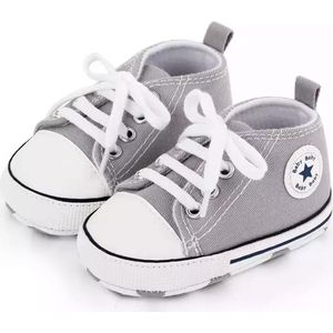 Baby Schoenen - Pasgeboren Babyschoenen - Meisjes/Jongens - Eerste Baby Schoentjes - 0-6 maanden - Maat 17 - Baby slofjes 11cm