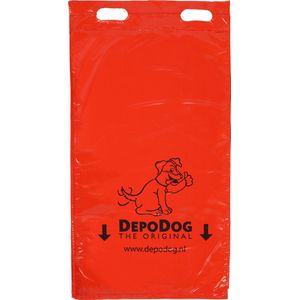 DepoDog hondenpoepzakjes 1600 st. Rood blokverpakking 7203-1600
