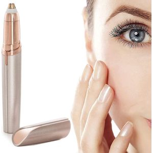 NAXSIR Elektrische Wenkbrauwtrimmer | Pijnloos Automatisch Epileren, Oplaadbaar via USB, veilig voor de gevoelige huid - voor wenkbrauwen, gezicht, lippen