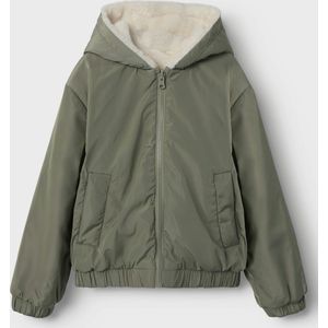 Name it - Jas Maya - Groen - 100% Polyester - Lange Mouwen