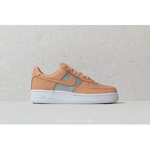 Nike Air Force 1 '07 SE PRM - Limited Edition - Beige/Zilver - Maat38.5 - Dames Sneakers