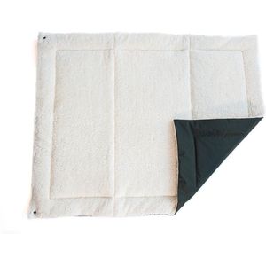 Poppiezz Boxkleed / Speelkleed - 80 x 100 cm - Wit