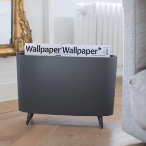 Koziol Milano Tijdschriftenhouder Deep Grey