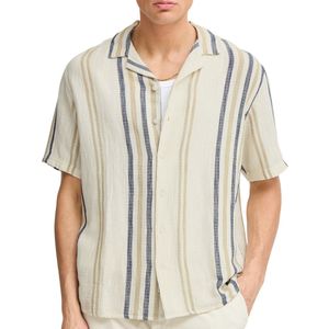 Solid - Isai Overhemd - Heren - Blauw - Katoen