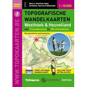 Topografische Wandelkaarten / Westhoek & Heuvelland